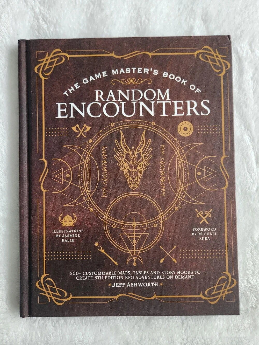 The Game Master’s Book of Random Encounters Hardcover 5E Dungeons And Dragons - Picture 1 of 7